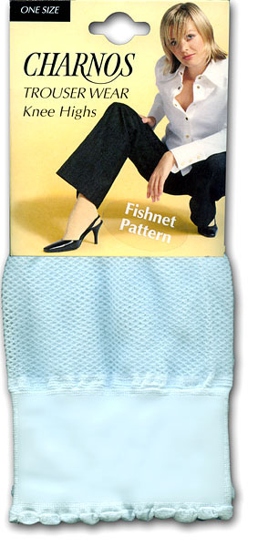 CNBGF01: Fishnet Trouser Wear Knee Highs
