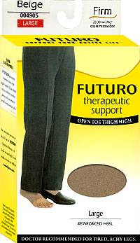 Futuro Therapeutic Support Thigh Highs Open Toe (size 80Kb)