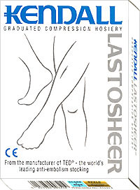 Kendall Lastosheer Compression Socks Class II (size 45Kb)