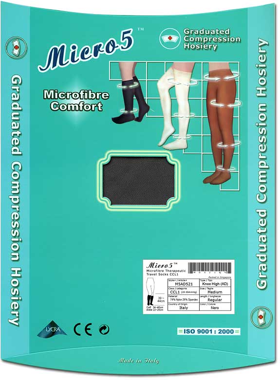 M5AD521: Micro5 Travel Socks CCL1