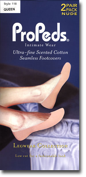 PP00118: Ultra-fine scented cotton footcover - 2Pr