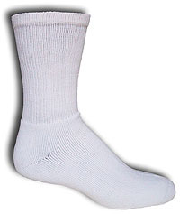 Calf Highs: Propeds Men Cotton Sport Socks - 3Pr (size 30Kb)