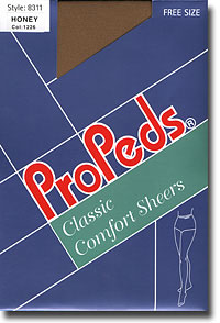 Sheer Pantyhose: Propeds Comfort Sheers P/Hose 20d (size 52Kb)