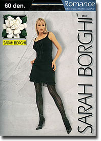 Fashion Pantyhose: Sarah Borghi Romance 3D Patterned Tights 60d (size 56Kb)