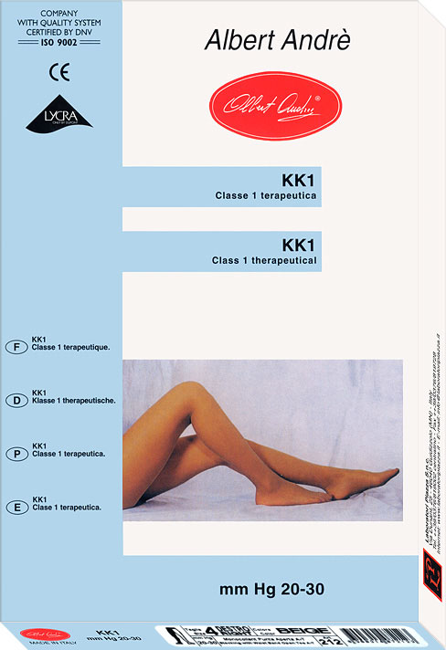 AA212BL: Therapeutic Stocking w/Band Left Foot KK1