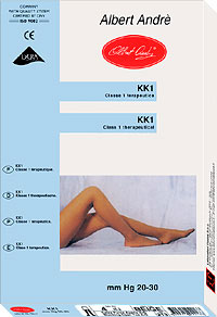 Albert Andre Therapeutic Stocking Open Toe KK1 (size 55Kb)