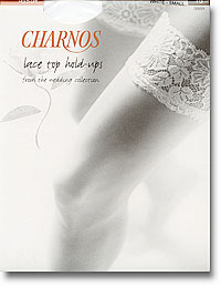 Stayup Stockings: Charnos Lace Top Hold-ups, Wedding collection 15d (size 31Kb)