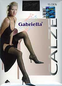 Sheer Stockings: Gabriella Calze 15 Den Stay Up (size 26Kb)