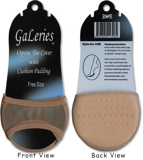 GL01306: Open Toe Cover with Cushion Padding