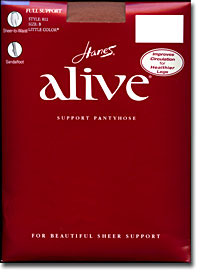 Sheer-to-Waist: Hanes Alive Support Pantyhose (size 31Kb)
