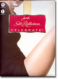 Control Top Pantyhose: Hanes Silk Reflections - Celebrate (size 41Kb)