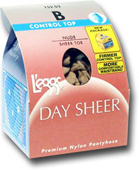 Control Top Pantyhose: Leggs Day Sheer (size 56Kb)