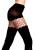 music legs Opaque Tights With Fence Net Insert