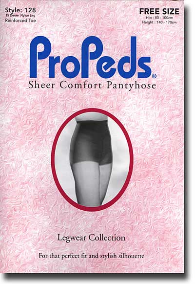 PP00128: Sheer Comfort Pantyhose 15d - 5Pr