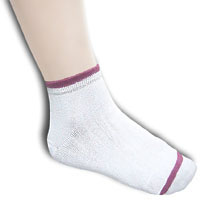 Propeds Ladies Qtr Cotton/Spandex Socks (size 20Kb)