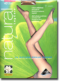 Sheer Pantyhose: Sarah Borghi Natural Anti-Stress Pantyhose 40d (size 60Kb)