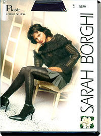 Fashion Pantyhose: Sarah Borghi Plasir - 50d (size 61Kb)